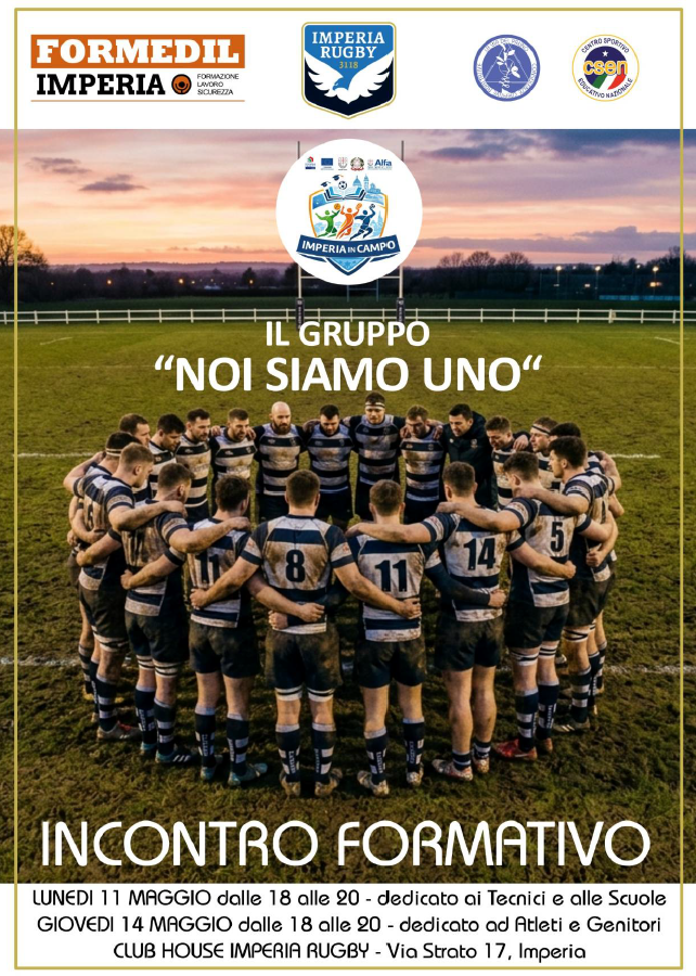 Imperia in Campo: incontro formativo "Il gruppo Noi siamo uno"