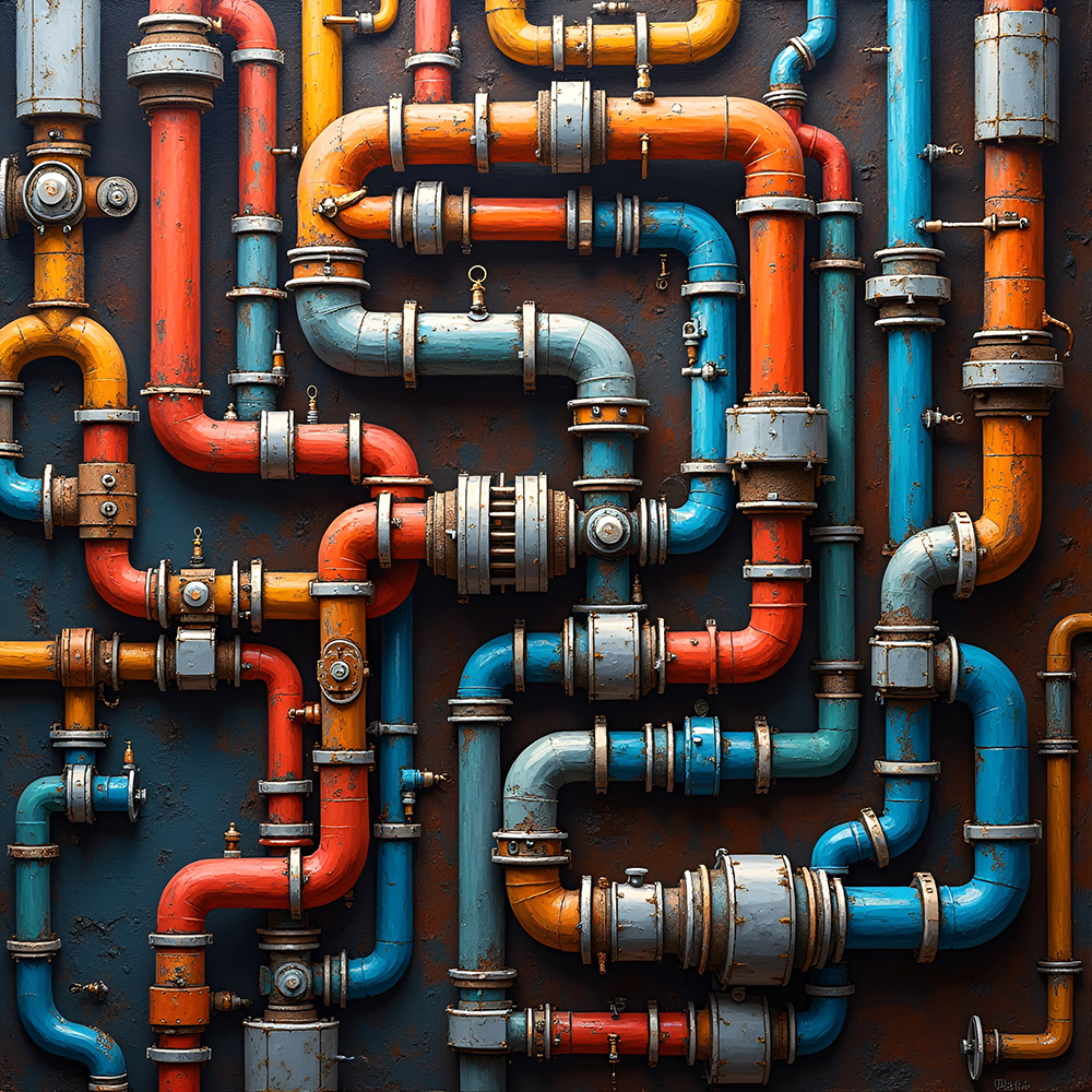 Intricate Pipework