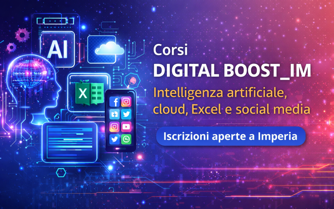 PERFORMA – Corsi digitali a Imperia: aperte le iscrizioni a DIGITAL BOOST_IM