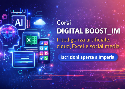 PERFORMA – Corsi digitali a Imperia: aperte le iscrizioni a DIGITAL BOOST_IM